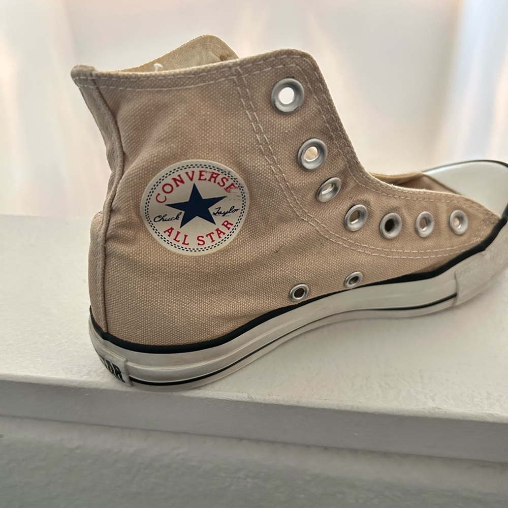 Tan Converse Sneakers